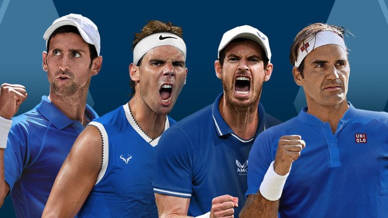  &quot;Big 4 &quot;- Federer, Djokovic, Nadal, Murray lần đầu tiên thi đấu trong Đội tuyển Châu Âu