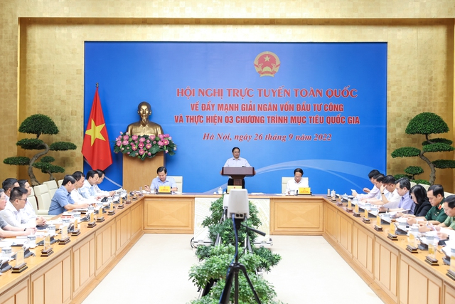 Thủ tướng Phạm Minh Chính chủ trì hội nghị 