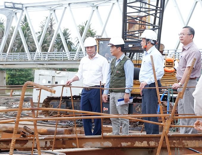 Phương án ứng phó mưa bão tại Dự án đập ngăn mặn sông Cái Nha Trang đã được triển khai chi tiết