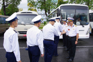 Giao nhiệm vụ cho học viên tham gia đào tạo tại Vùng 4 Hải quân