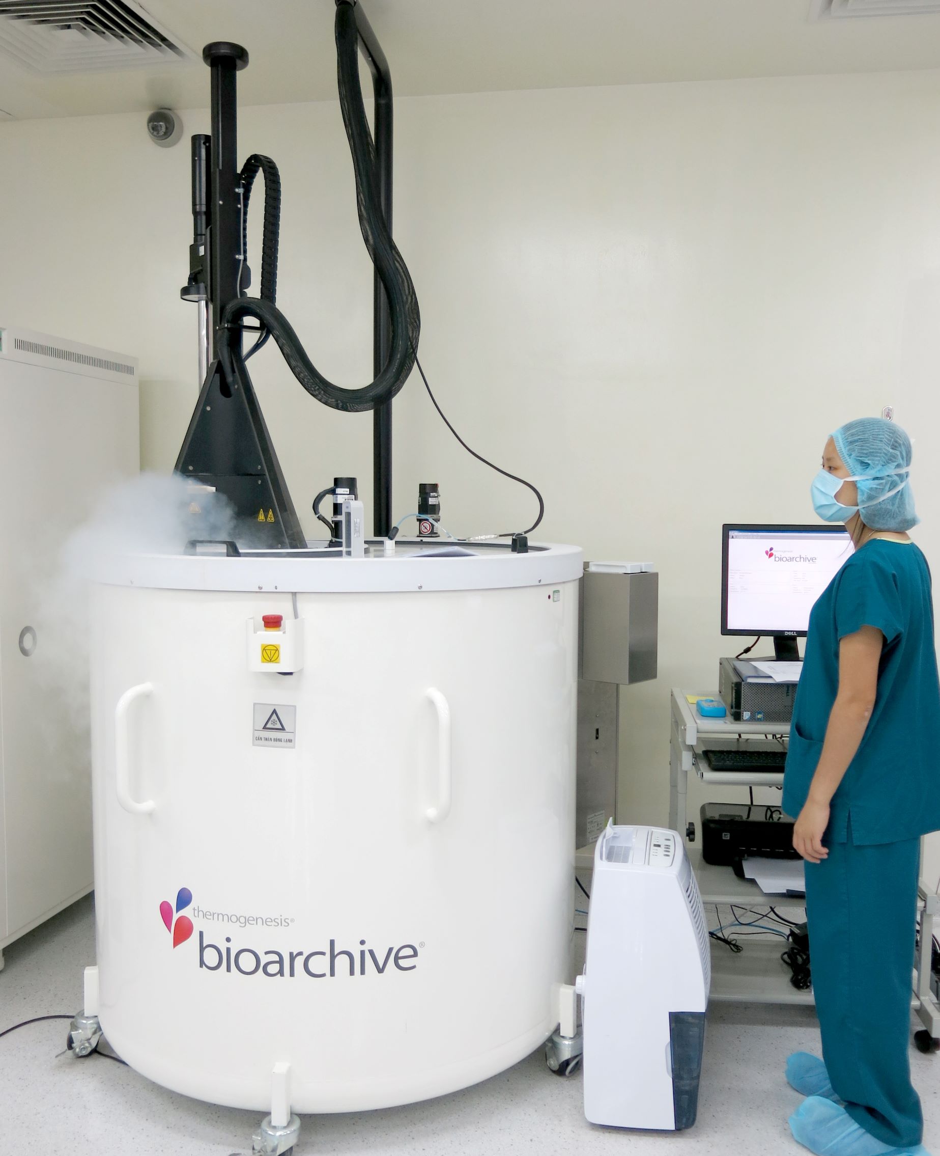 Ngân hàng Mô Vinmec được trang bị hiện đại theo chuẩn FDA, các mẫu máu cuống rốn tại Vinmec lưu trữ bằng hệ thống tự động BioArchive được sử dụng tại các quốc gia với nền y học tiên tiến hàng đầu thế giới.