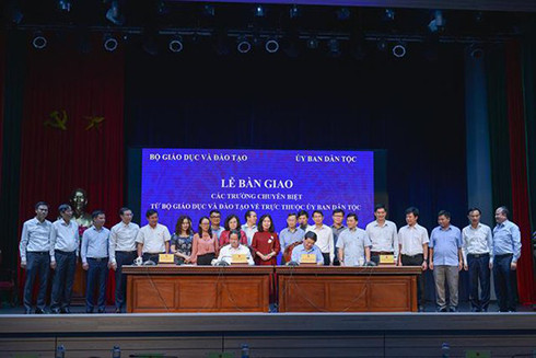 Quang cảnh lễ ký kết - Ảnh: moet.gov.vn