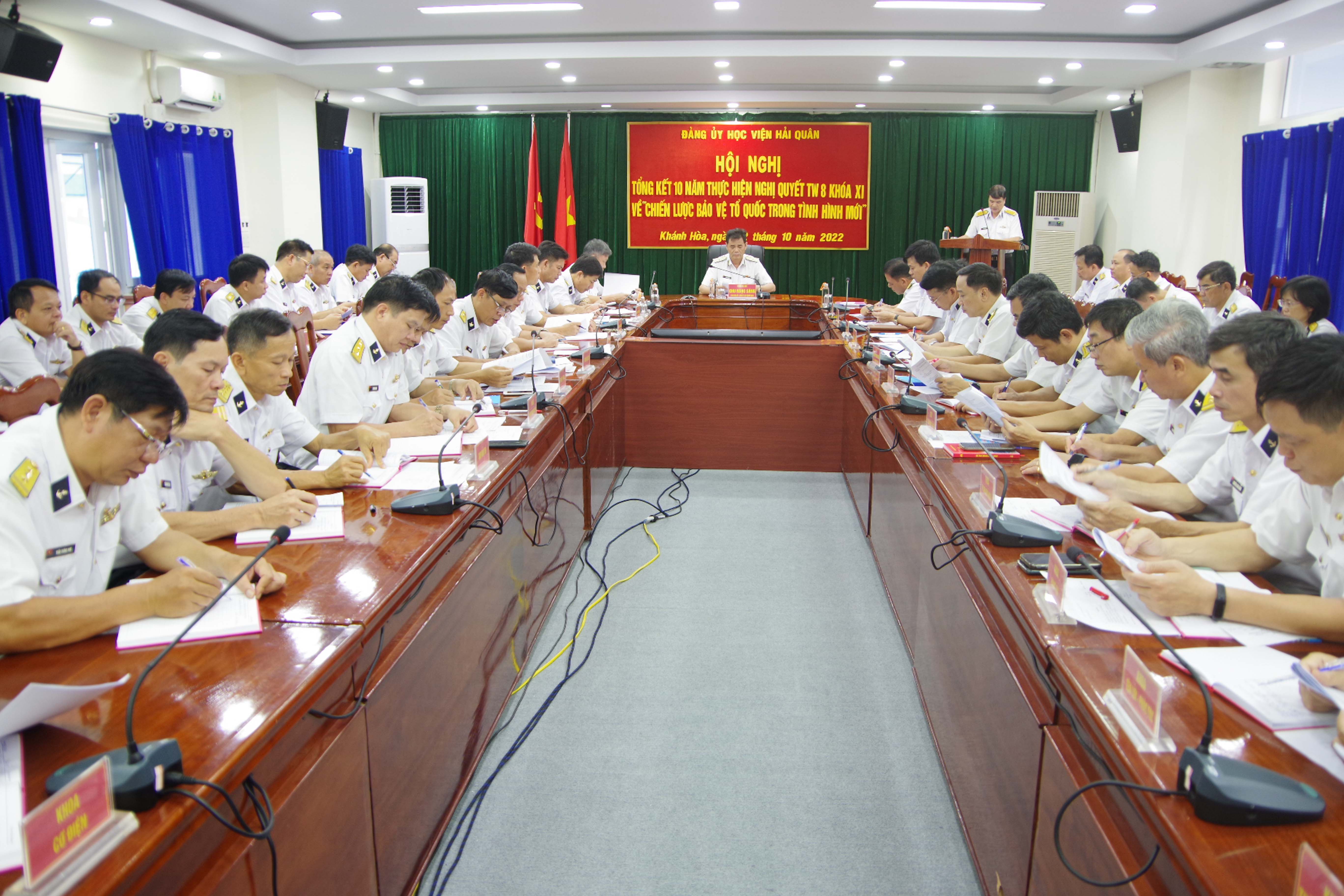 Học viện Hải quân: Tổng kết 10 năm thực hiện Nghị quyết Trung ương 8 khóa XI