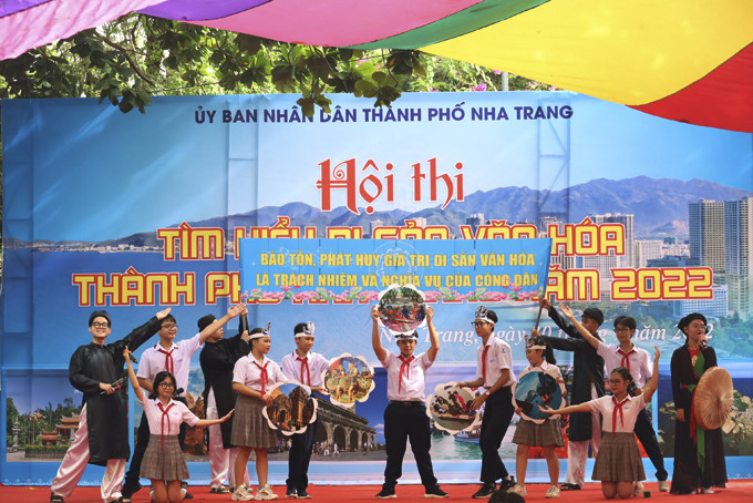 Nha Trang pupils take part in contest on cultural heritages 2022