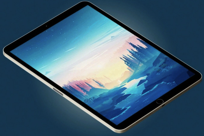 Ảnh dựng của iPad thế hệ 10 dựa trên tin đồn.