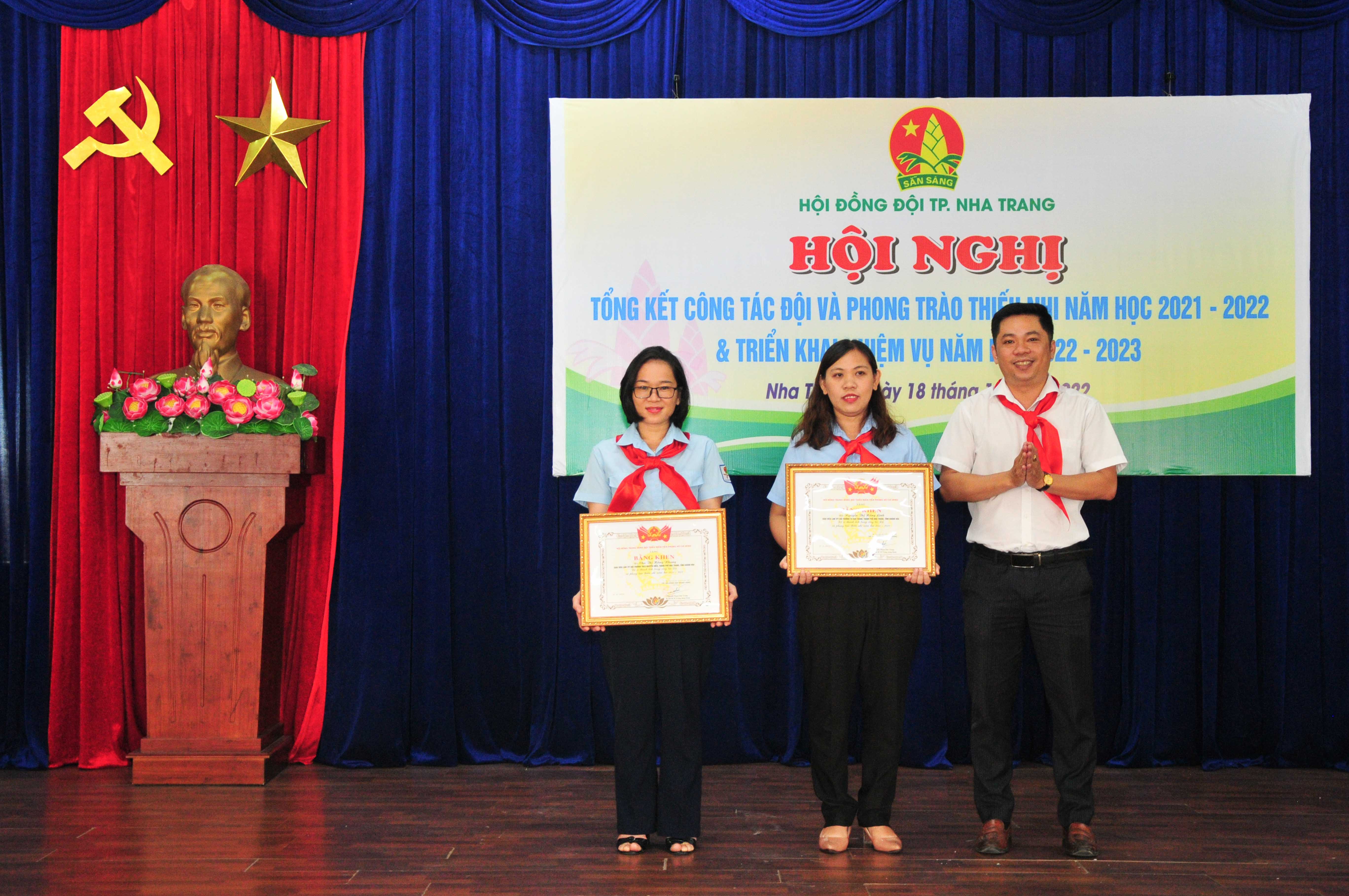 Hội đồng Đội Nha Trang: Tổng kết công tác Đội năm học 2021 - 2022