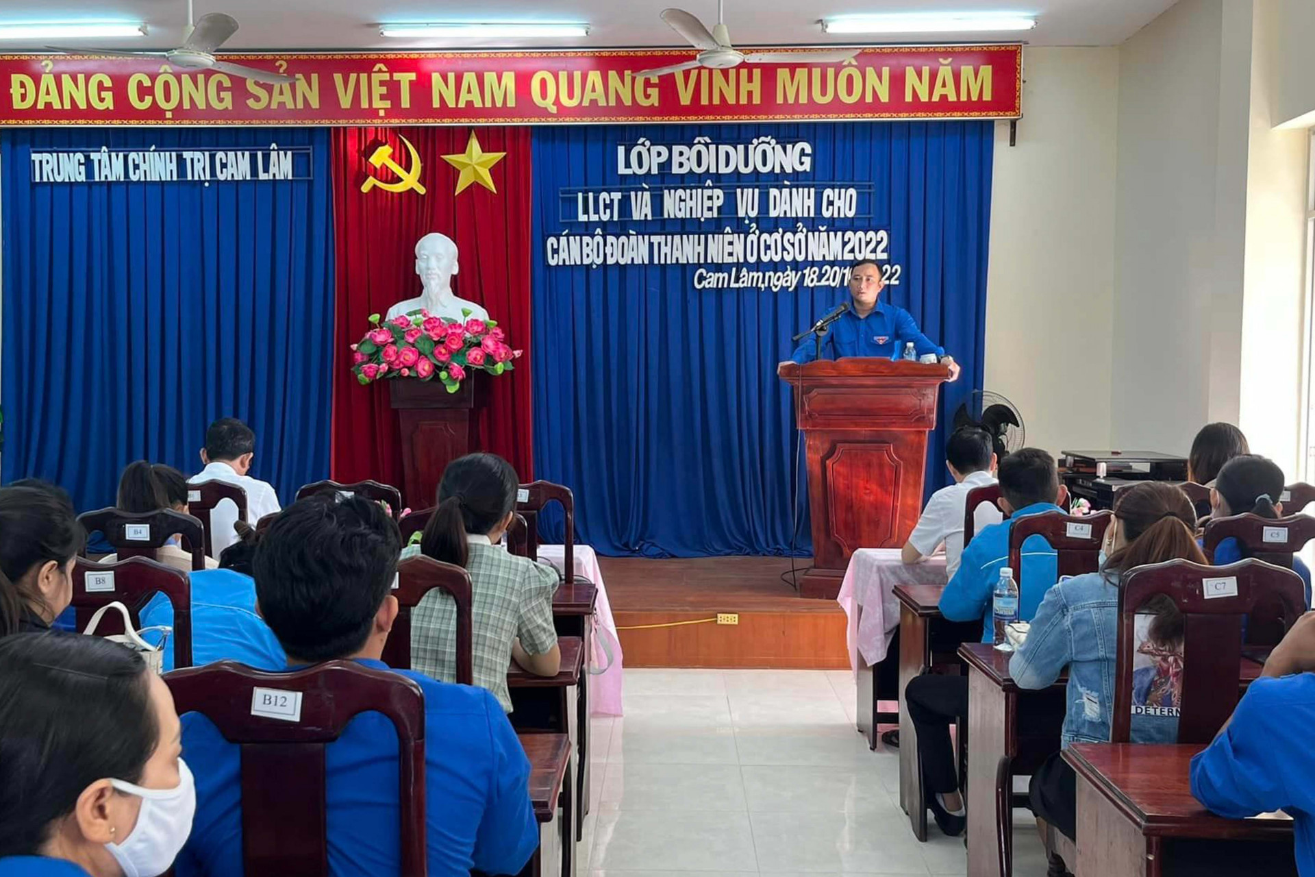 Quang cảnh lớp bồi dưỡng