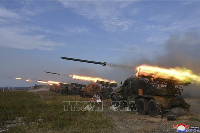 Triều Tiên lên tiếng sau vụ nã hàng trăm quả đạn pháo ra vùng đệm trên biển gần biên giới liên Triều