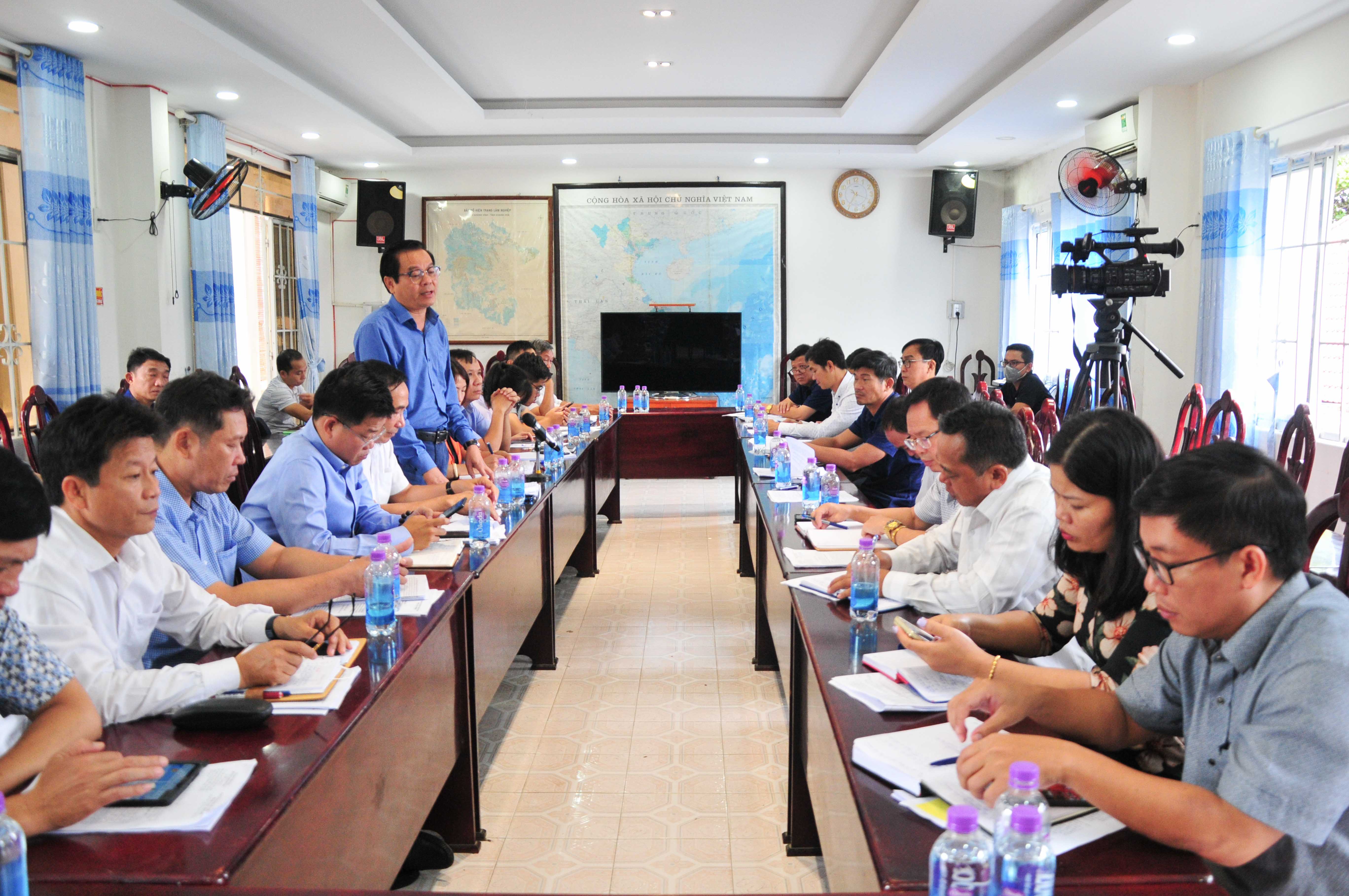 Khảo sát danh mục dự án huyện Khánh Vĩnh đề xuất theo Nghị quyết 55 của Quốc hội