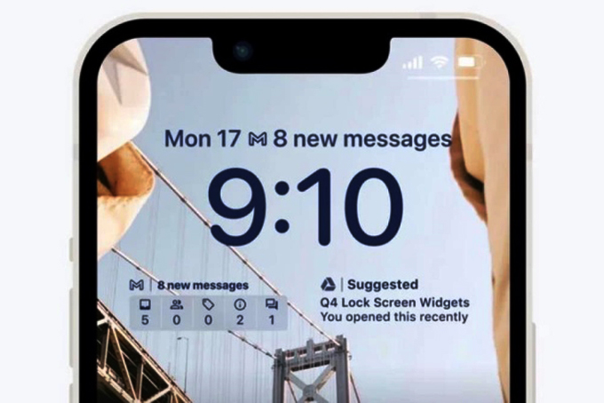  Google là một trong những công ty đầu tiên công bố các widget màn hình khóa cho iOS 16.
