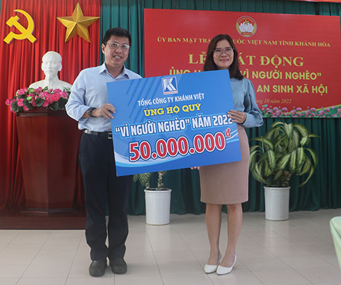 Tổng Công ty Khánh Việt 50 triệu đồng