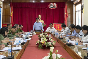 Thường trực Thành ủy Nha Trang làm việc với Đảng ủy Công an thành phố