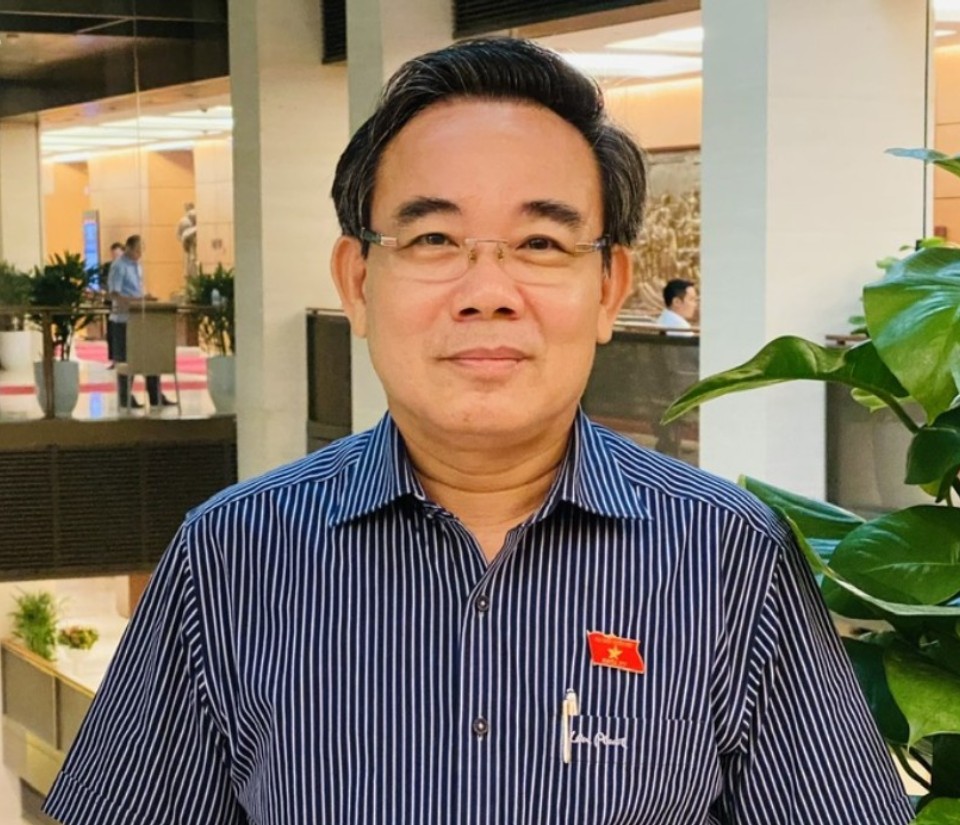 Đại biểu Lê Hữu Trí - Phó Trưởng đoàn chuyên trách Đoàn Đại biểu Quốc hội tỉnh Khánh Hòa.