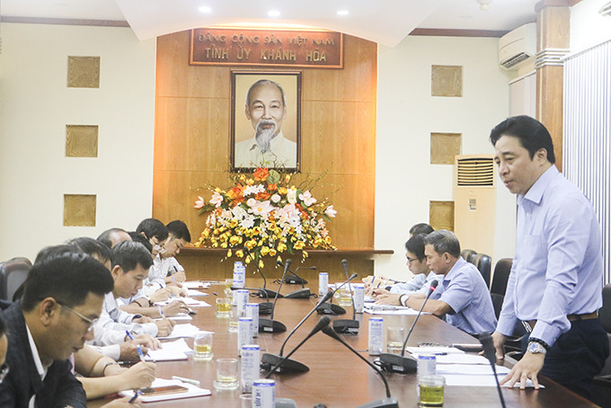 Ông Nguyễn Khắc Toàn phát biểu chỉ đạo.