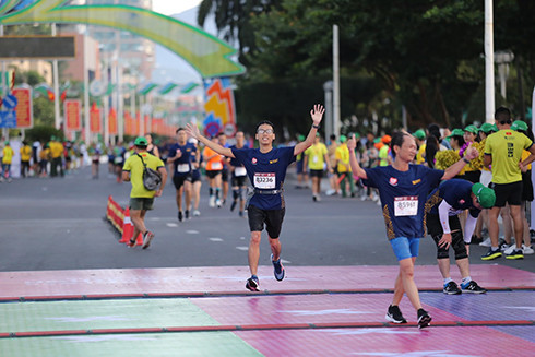 Runners at VnExpress Marathon Marvelous Nha Trang 2022