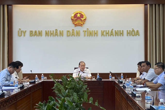 Ông Nguyễn Anh Tuấn chủ trì cuộc họp.