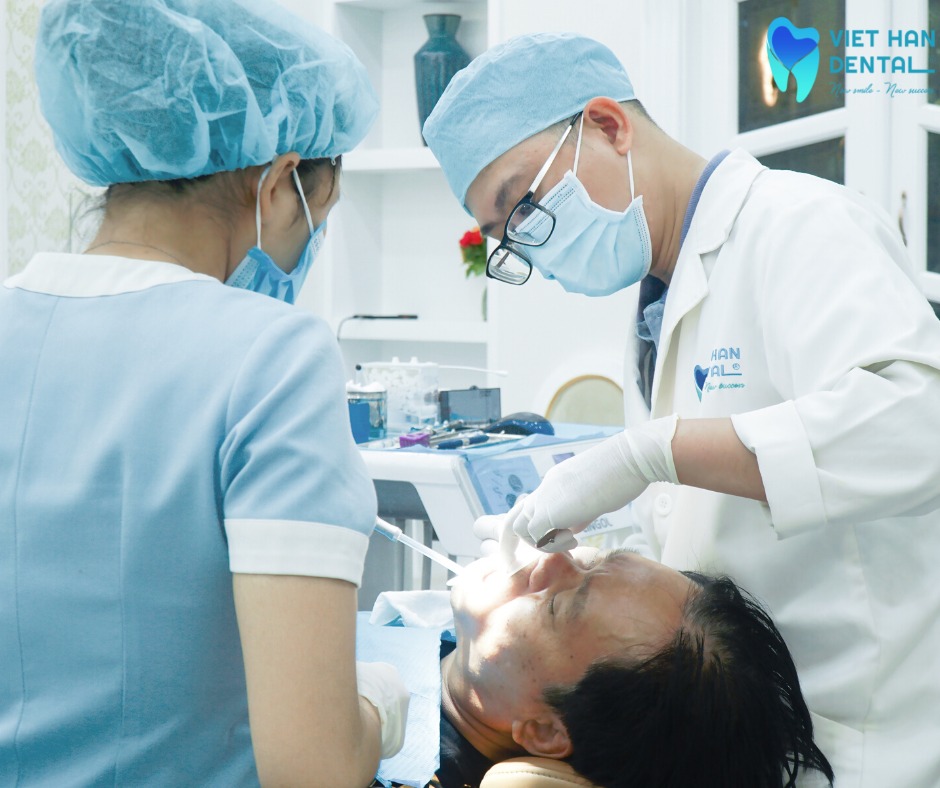 Quá trình làm răng tại Việt Hàn được diễn ra an toàn, nhẹ nhàng nhờ yếu tố tay nghề cao của các Bác sĩ