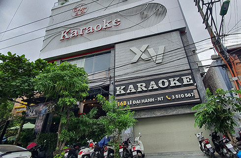 Cơ sở karaoke XV trên đường Lê Đại Hành