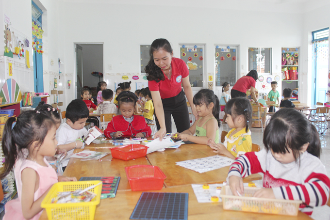 Trường Mầm non Vạn Lương: Điểm sáng trong công tác giáo dục