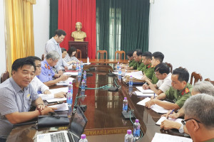 Giám sát tình hình chấp hành pháp luật tại Công an huyện Khánh Vĩnh
