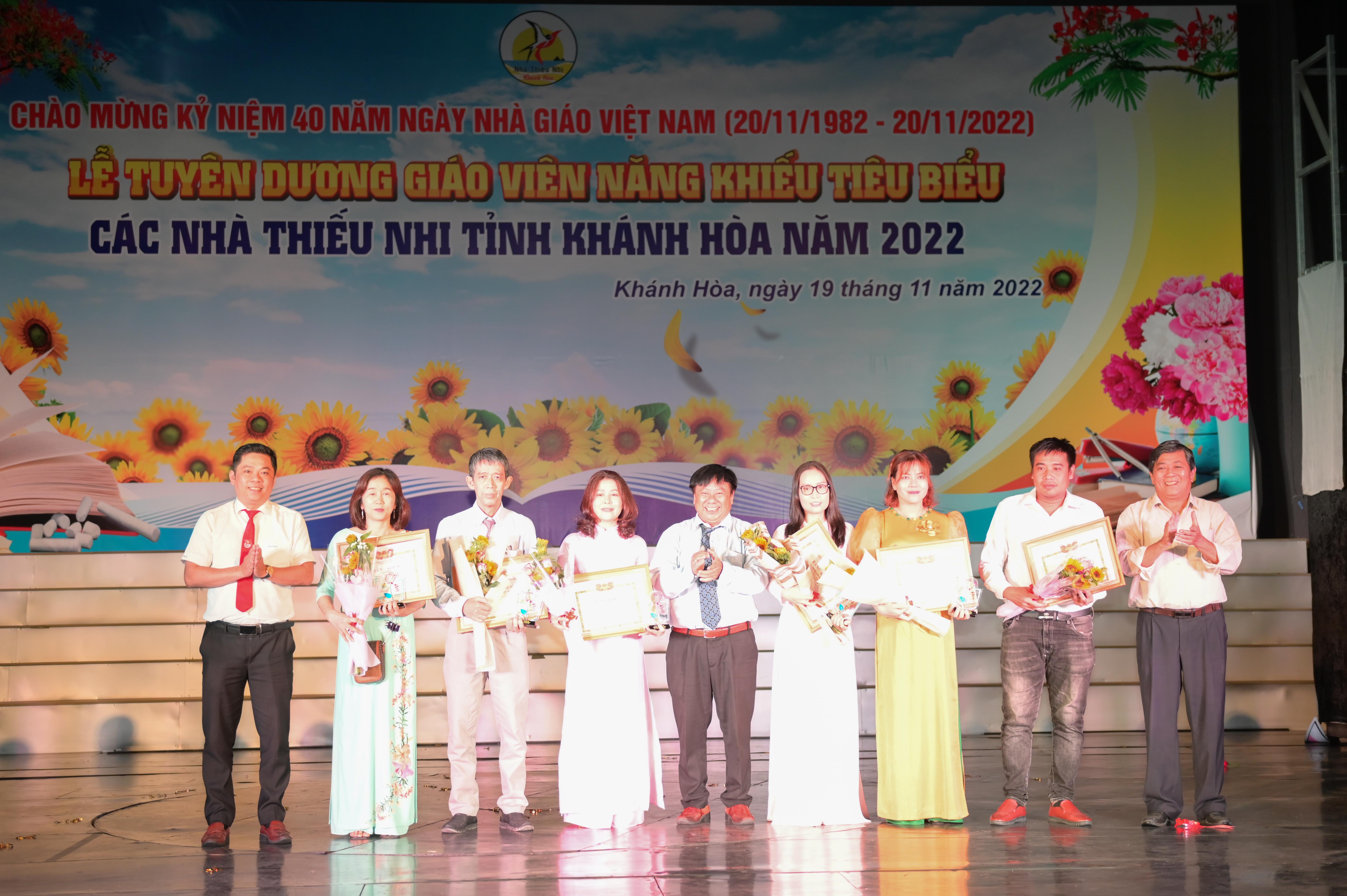 Nhà Thiếu nhi tỉnh Khánh Hòa: Tuyên dương giáo viên năng khiếu tiêu biểu năm 2022