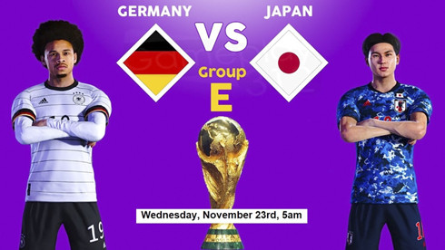 <p style="text-align: justify;">Đội tuyển Đức gặp tuyển Nhật Bản.</p>