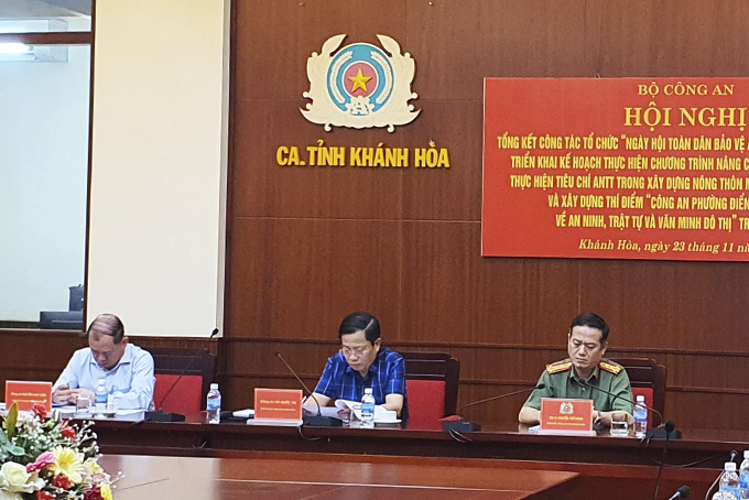 Bộ Công an: Tổng kết Ngày hội Toàn dân bảo vệ an ninh Tổ quốc