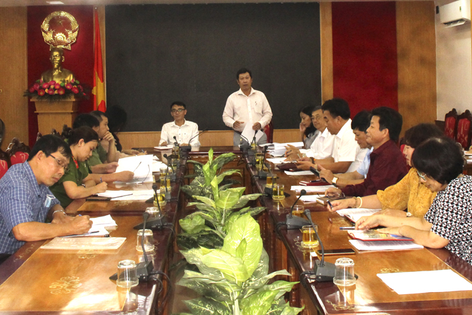 Thẩm tra một số nội dung UBND tỉnh dự kiến trình tại kỳ họp chuyên đề