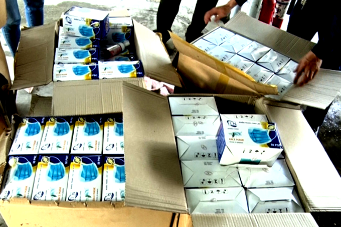 Hơn 25 nghìn khẩu trang y tế không có nguồn gốc xuất xứ  được đưa đi tiêu hủy.