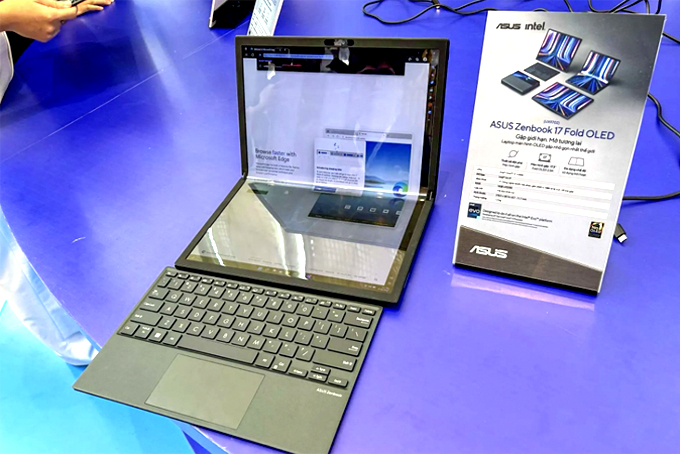  Asus ra mắt laptop màn hình gập Zenbook 17 Fold OLED