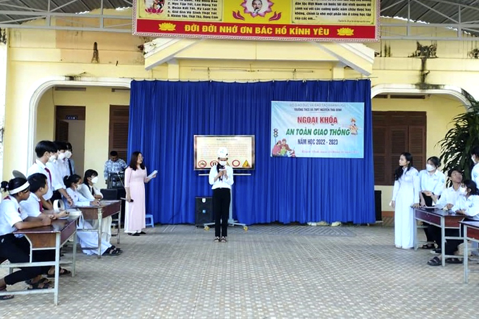 Tăng cường giáo dục an toàn giao thông cho học sinh