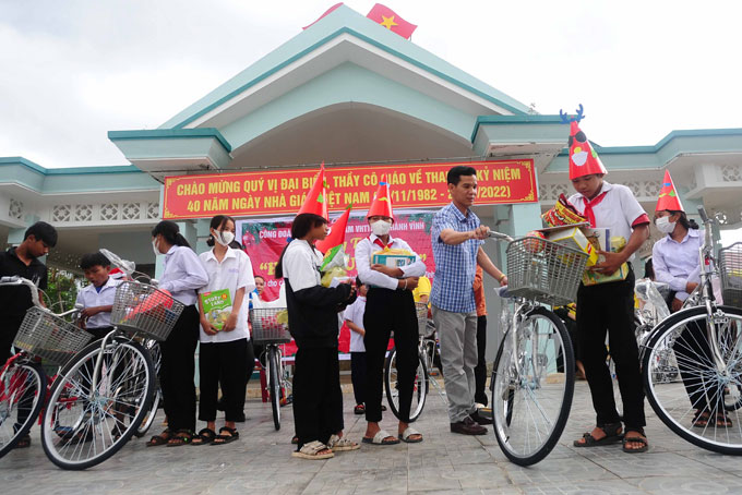 Bikes offered to the disadvantaged