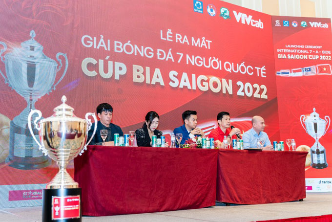 Khởi tranh Giải bóng đá 7 người quốc tế Bia Sài Gòn Cup 2022