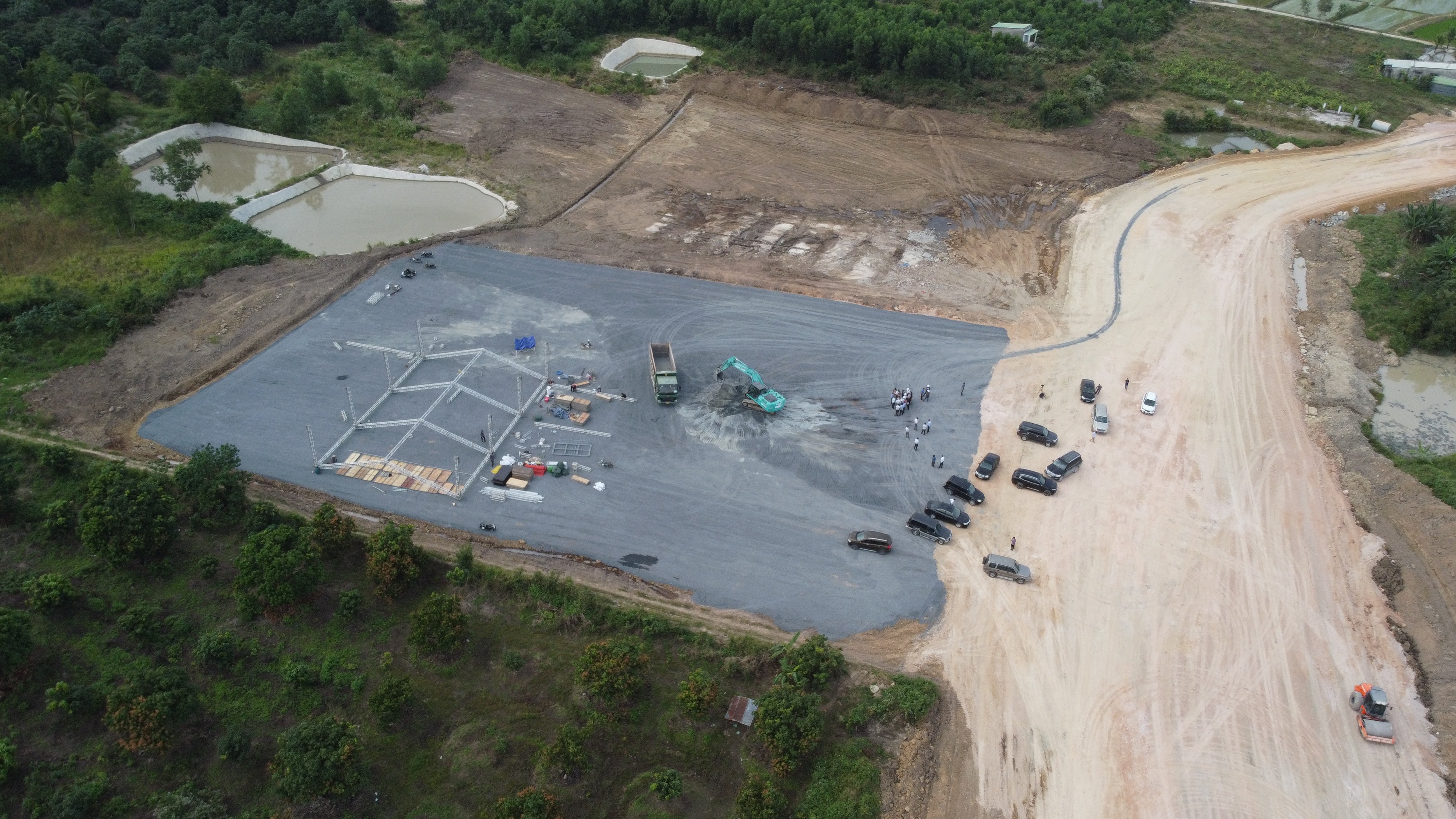 Vị trí tổ chức lễ khởi công