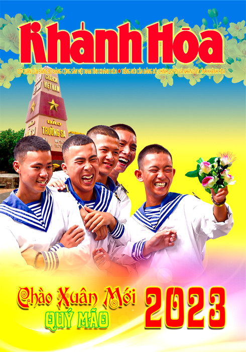 First cover of Khanh Hoa Newspaper’s Spring Special Issue 2023