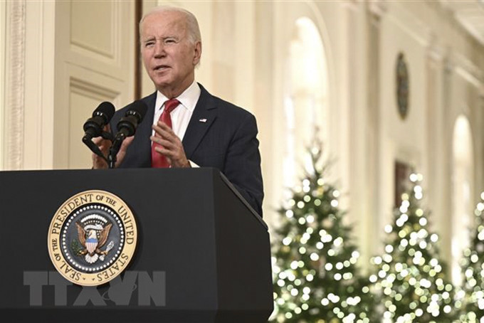 Tổng thống Joe Biden. (Ảnh: AFP/TTXVN)