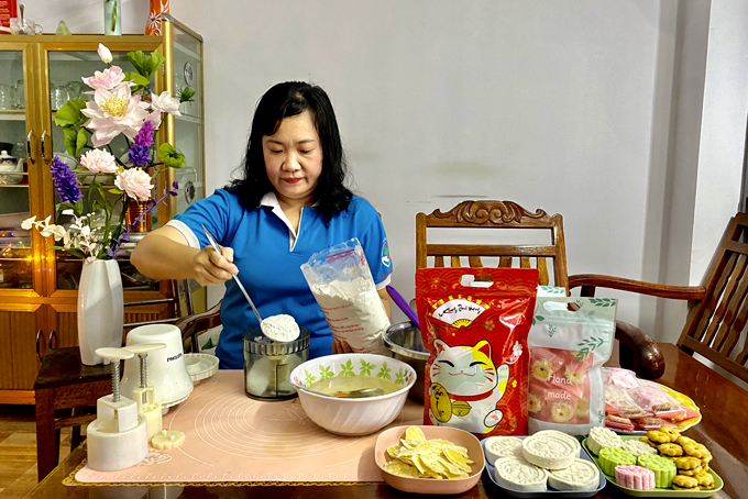 Giữ nghề làm bánh truyền thống