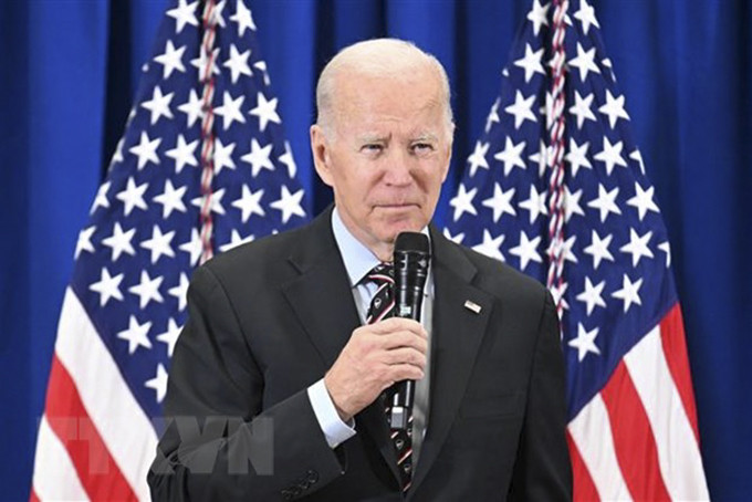 Tổng thống Mỹ Joe Biden. (Ảnh: AFP/TTXVN)