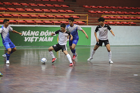 12 đội bóng tranh tài Giải vô địch futsal tỉnh Khánh Hòa 2023