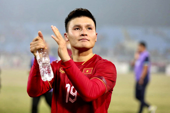 Quang Hai is expected to display excellently in the last match of AFF Cup 2023 (Source: Tuan Huu Pham)