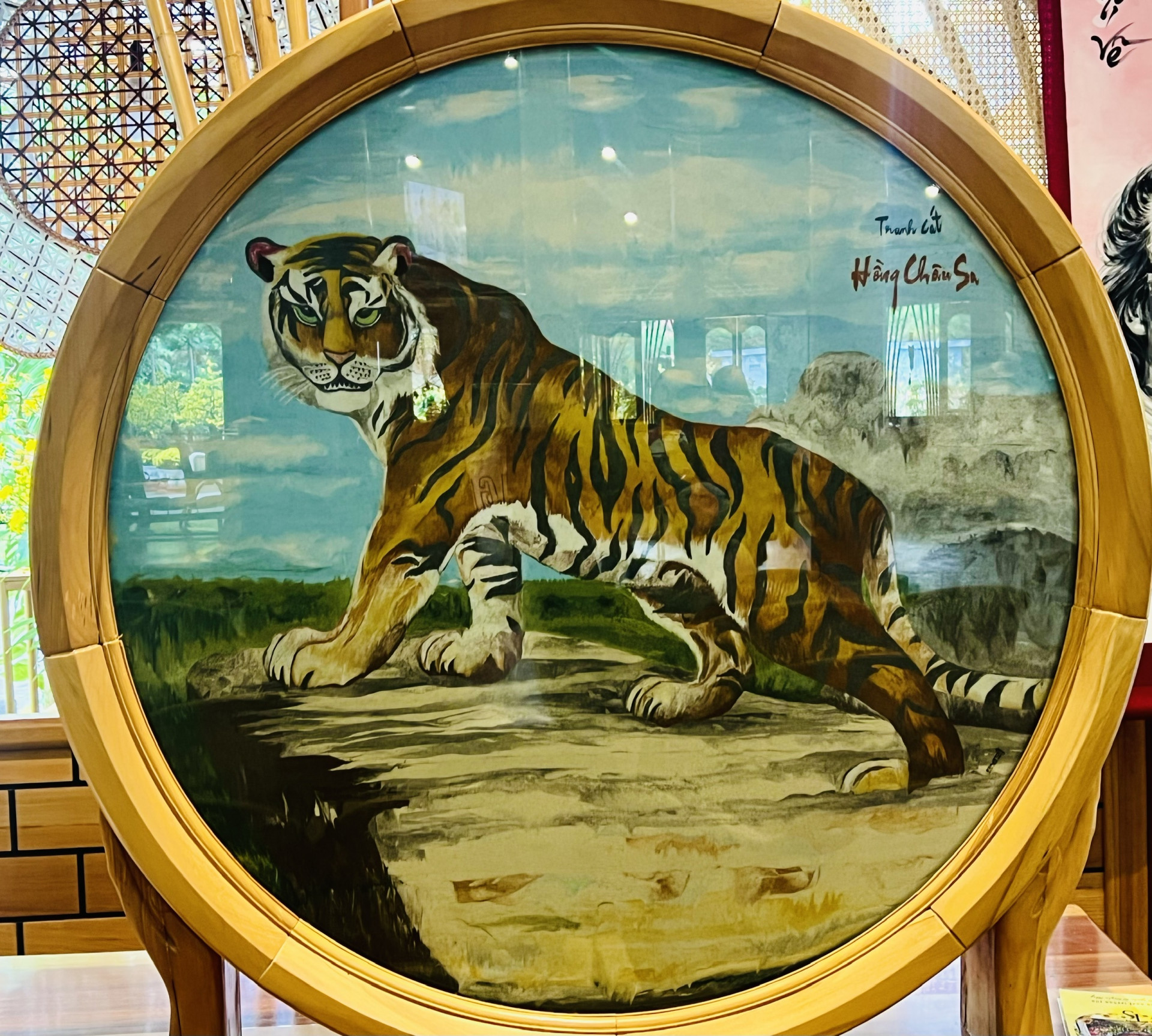 Painting of tiger