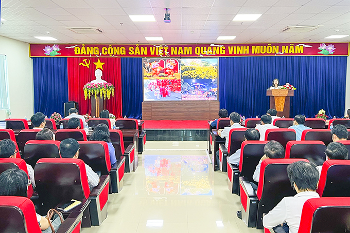 Đảng ủy Khối các cơ quan tỉnh Khánh Hòa tổ chức hội nghị học tập, quán triệt chuyên đề năm 2023