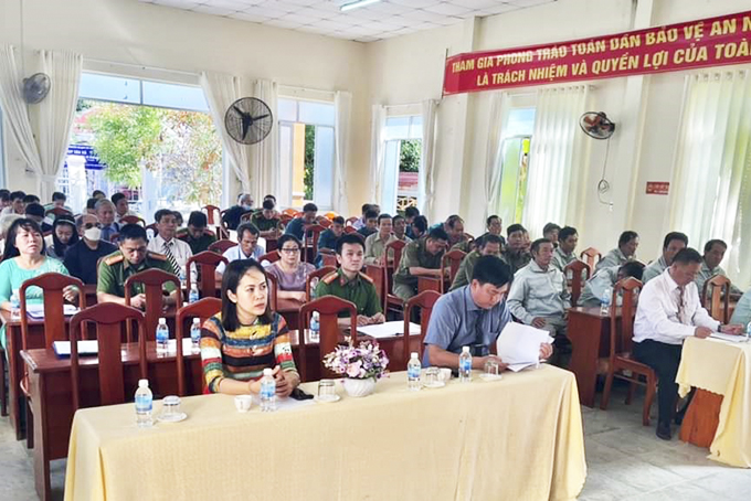 Ngày hội Toàn dân bảo vệ an ninh Tổ quốc xã Cam Hải Tây năm 2022.