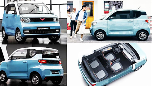 <p style="text-align: justify;">Kết cấu của Wuling HongGuang Mini EV theo hướng tối giản.</p>