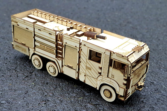 Xe cứu hỏa của hãng DAF (Hà Lan).