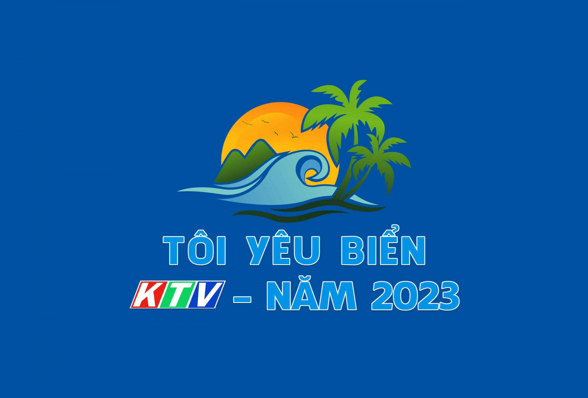 Logo cuộc thi Tôi yêu biển do KTV phát động. 