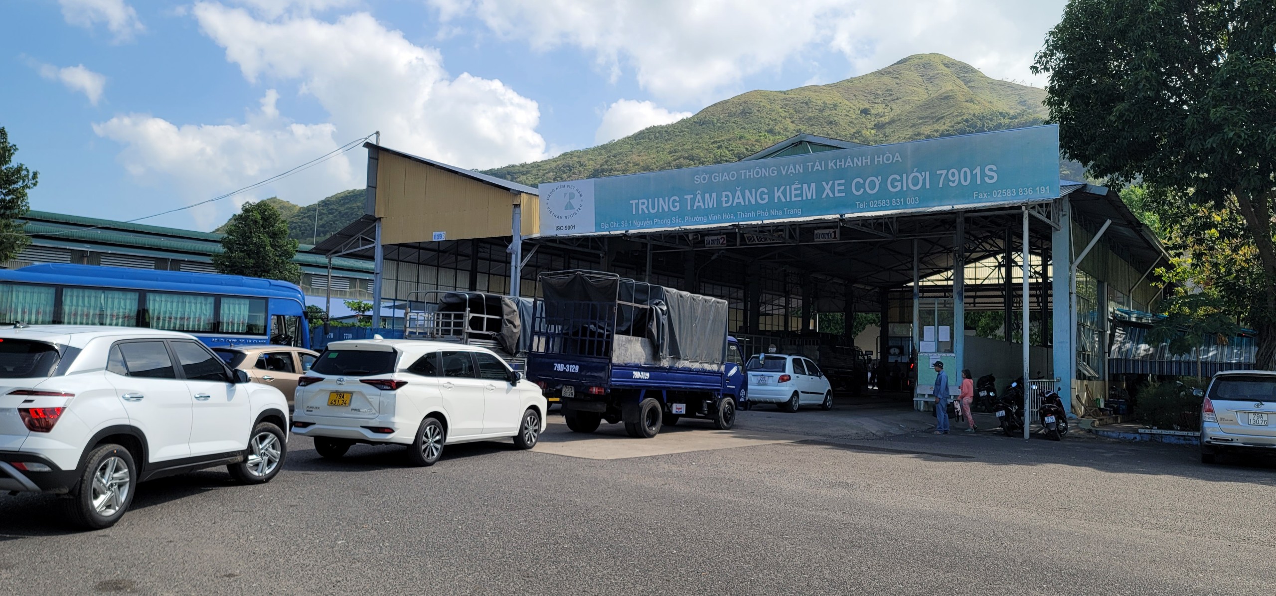 Trung tâm đăng kiểm xe cơ giới tỉnh hoạt động bình thường