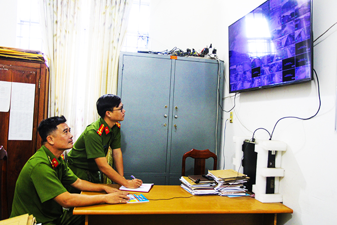 Xã Cam Tân: Hiệu quả từ mô hình camera giám sát an ninh