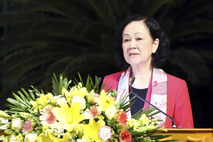 Bà Trương Thị Mai giữ chức Thường trực Ban Bí thư khóa XIII