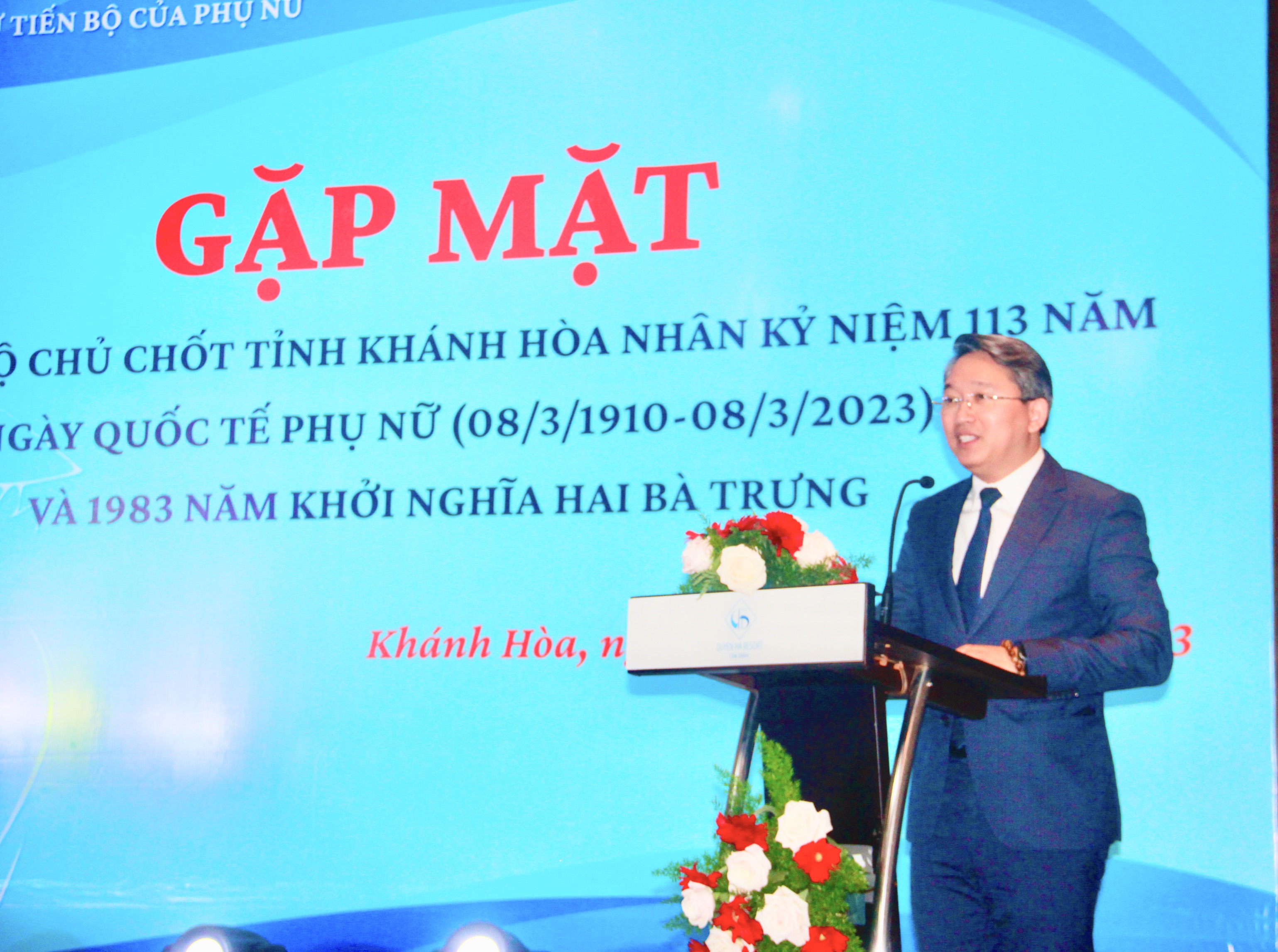 Gặp mặt nữ cán bộ chủ chốt tỉnh Khánh Hòa nhân ngày Quốc tế Phụ nữ 8-3